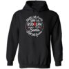 Dance like frosty shine like rudolph give like santa hoodie