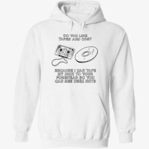 Do you like tapes and cds hoodie