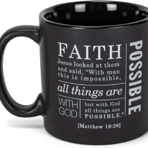 Faith – With God All Things Are Possible Mug