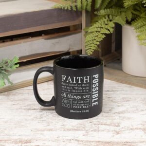 Faith – With God All Things Are Possible Mug