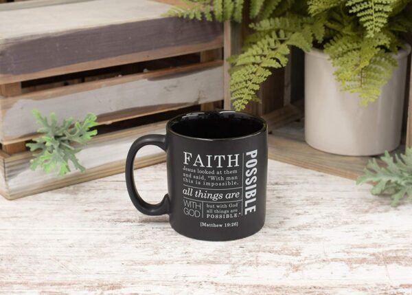 Faith – With God All Things Are Possible Mug