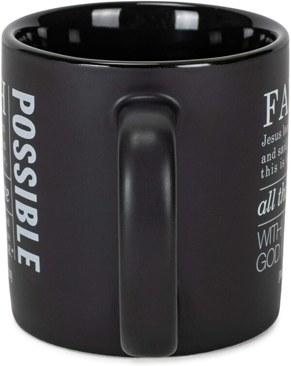 Faith – With God All Things Are Possible Mug