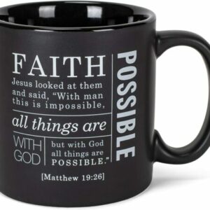 Faith With God All Things Are Possible Mug 5