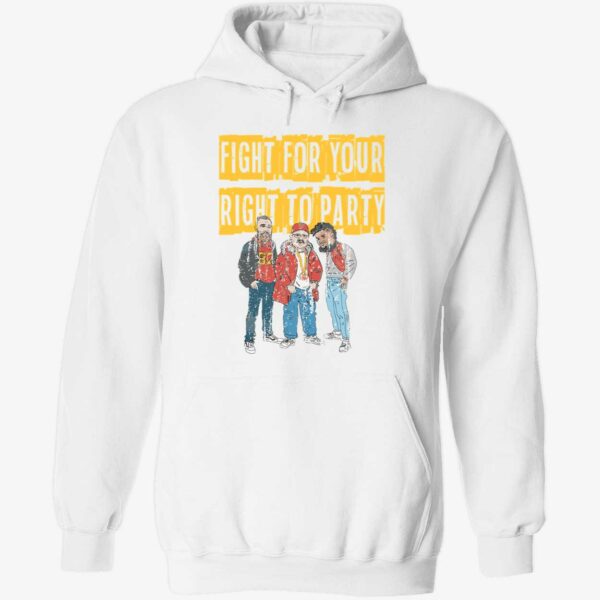 Fight for your right to party hoodie