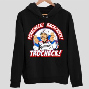 Forecheck Backcheck Trocheck Kapeesh Hoodie