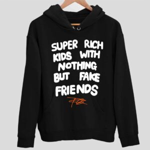 Frank Kitty Orange Super Rich Kids With Nothing But Fake Friends Hoodie