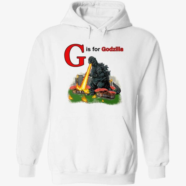 G is for Godzilla hoodie