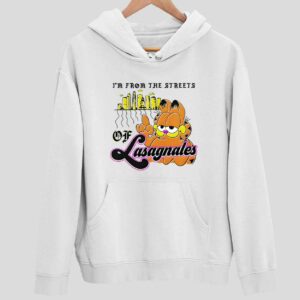 Garfield I’m From The Streets Of Lasagnales Classic Hoodie