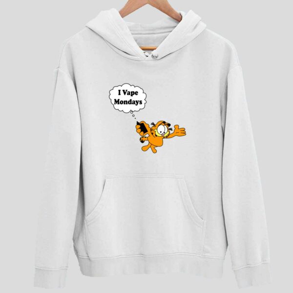 Garfield I Vape Mondays Hoodie