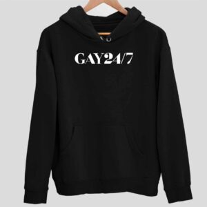 Gay 24 7 Hoodie