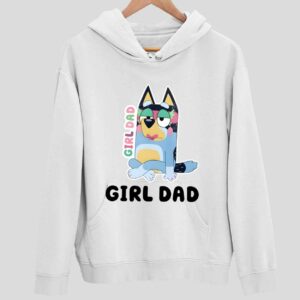 Girl Dad Cartoon Hoodie