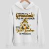 Gnome Being A Grandma Is An Honor Being A Great Grandma Is Priceless Hoodie
