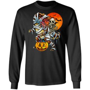 Halloween Dinosaur Skeleton Shirt