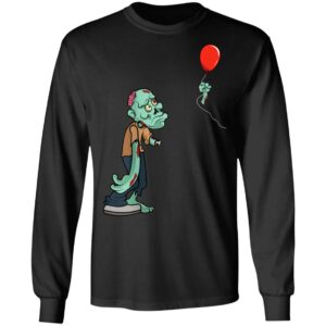 Halloween Zombie Cut Off Arm Balloon Shirt