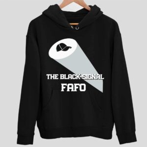 Hat Cap The Black Signal Fafo Hoodie