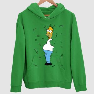 Homer Simpson Bush Meme Hoodie