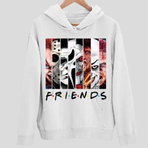 Horror Friends Scary Movies Halloween Hoodie