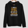I Am A Grumpy Old Man My Level Of Sarcasm Depends On Your Level Of Stupidity Hoodie