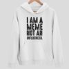 I Am A Meme Not An Influencer Hoodie