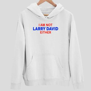 I Am Not Larry David Either I Am Not Bernie Hoodie