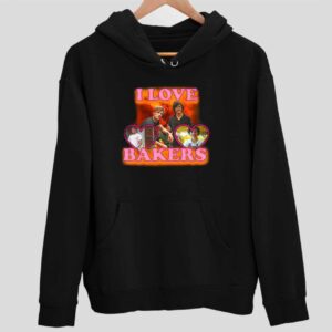 I Love Bakers Hoodie