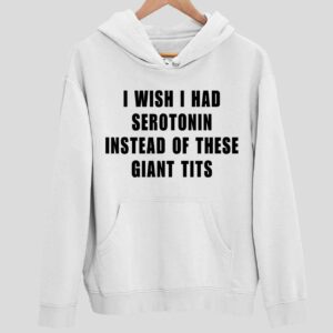 I Wish I Had Sertonin Instead Of These Giant Tits Hoodie