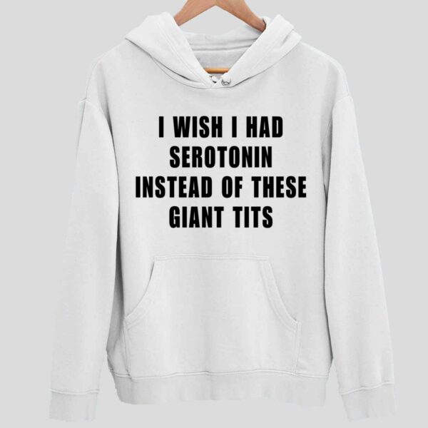 I Wish I Had Sertonin Instead Of These Giant Tits Hoodie