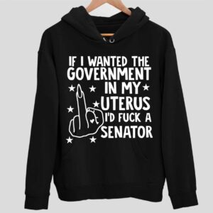 If I Wanted The Government In My Uterus I’D Fck A Senator Hoodie