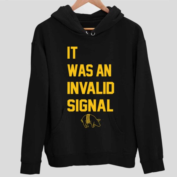 It Was An Invalid Signal Hoodie