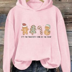 It’S The Sweetest Time Of The Year Christmas Hooded Sweatshirt