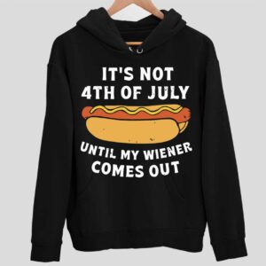 It’s Not 4th Of July Until My Weiner Come Hoodie