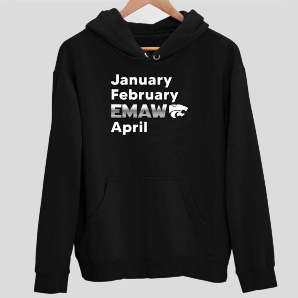 January February Emaw April Hoodie