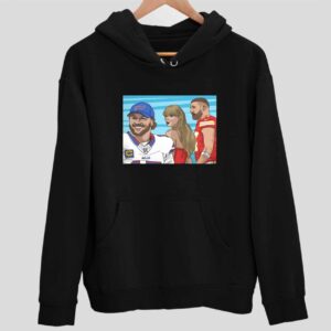 Josh Allen Travis Kelce Taylor Hoodie