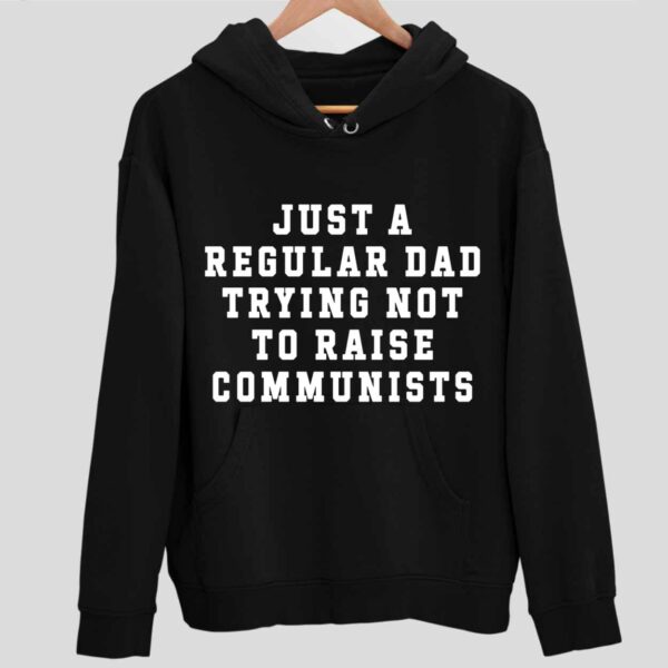 Just A Regular Dad Trying Not To Raise Communists Hoodie