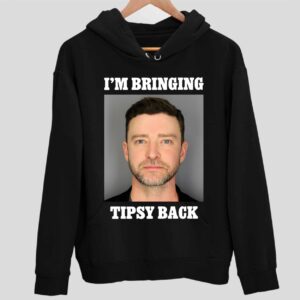 Justin Timberlake Mugshot I’m Bringing Tipsy Back Hoodie