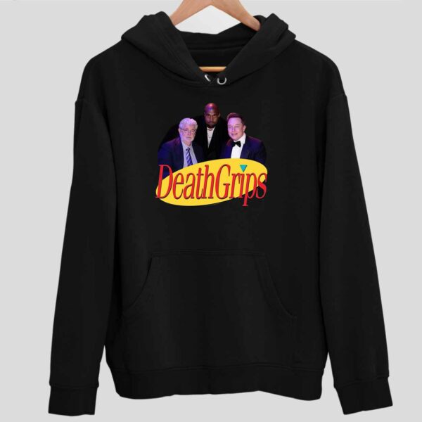 Kanye West Elon Musk George Lucas Seinfeld Death Grips Hoodie