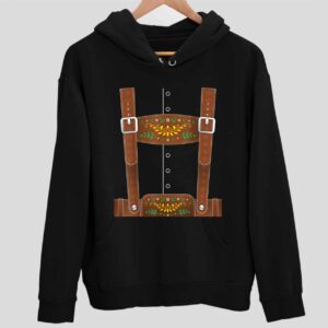 Lederhosen Oktoberfest Halloween Costume Hoodie