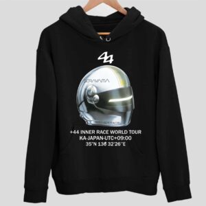 Lewis Hamilton +44 The Inner Race World Tour Suzuka Japan Hoodie