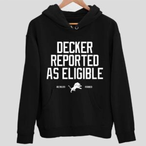 Lion Decker Reported As Eligible Hoodie