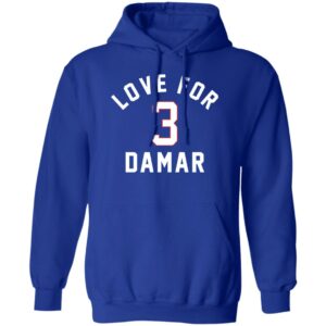 Love for Damar 3 hoodie