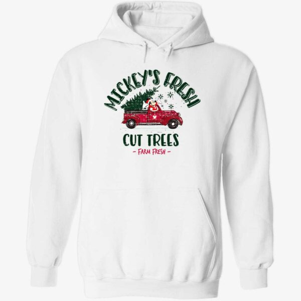 Mcky fresh cut trees farm fresh hoodie