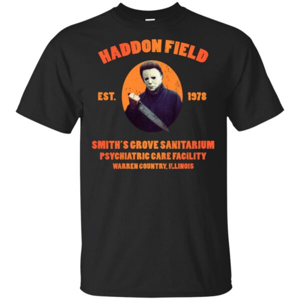 Michael Myers – Haddonfield Smith’s Grove Sanitarium Shirt