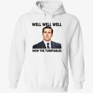 Michael Scott Well Well Well How The Turntables Hoodie