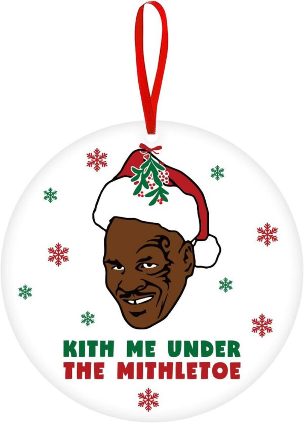 Mike Tyson Ornament Funny Christmas Holiday Tree