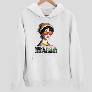 More Pride Less Prejudice Lgbt Hoodie