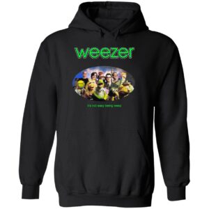 Muppets weezer it’s not easy being weez hoodie