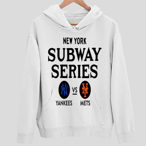 New York Subway Series Yankees Vs Mets Hoodie