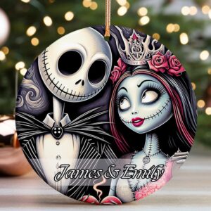 Nightmare Before Christmas Ornament Jack And Sally For Tree