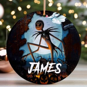 Nightmare Before Christmas Ornament Tree Christmas