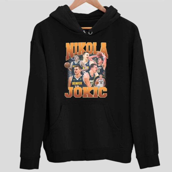 Nikola Jokic Vintage Retro Hoodie